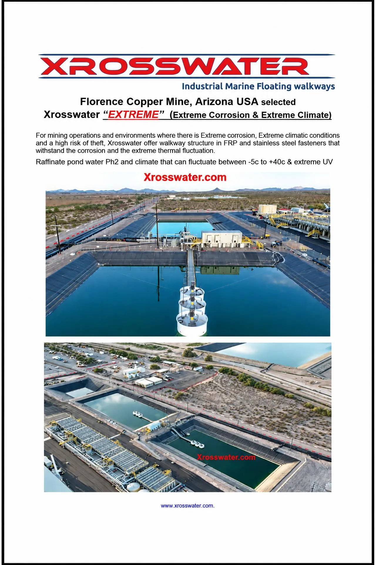 Case history cover: Florence Copper Mine, Arizona USA